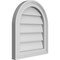 Ekena Millwork Round Top Surface Mount PVC Gable Vent w/ 2"W x 1-1/2"P Brickmould Frame, 16"W x 18"H GVPRT16X1802SN - alternate 2